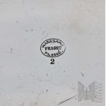 Fraget Warszawa, 1851-1859 - Platerowana Cukiernica Skrzynkowa z Zamkiem