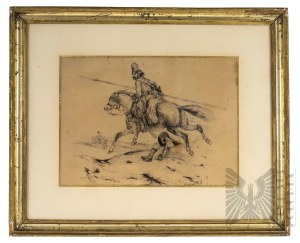 Victor Adam (1801-1866), Kozak na Koniu