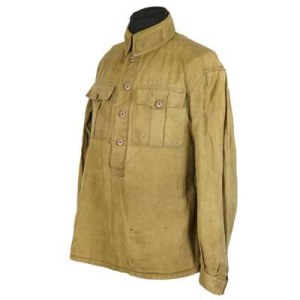 Estonia - Przedwojenna Bluza Polowa Gimniasiorka Khaki/Estonia - Pre-war Khaki Field Blouse Gimniasiorka