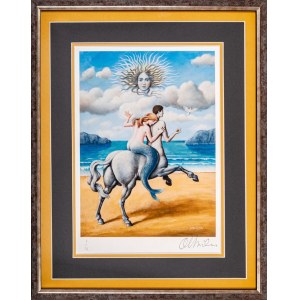 Rafał Olbiński, Syrena i centaur I/XX, 2025