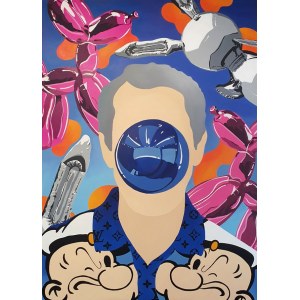 MONIKA MROWIEC, Twarze i symbole - Jeff Koons, 2021 r.