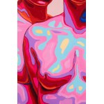 Michał Cieślukowski, Virgines Capitales, akryl, płótno, 130 x 110 cm, 2024