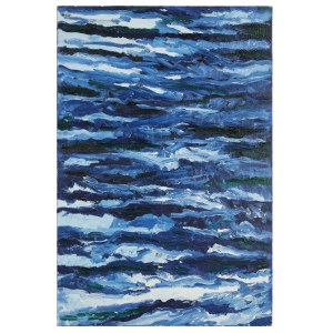 EDWARD DWURNIK, Ocean, olej, płótno, 147 x 97 cm, 1992