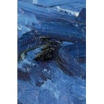 EDWARD DWURNIK, Ocean, olej, płótno, 147 x 97 cm, 1992