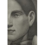 Angel Gabriel Reyes Vergara, Bez tytułu, ołówek, papier, 30 x 42 cm, 2025