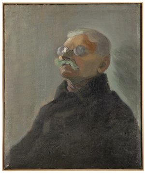 Zdzisław Adamski, Bez tytułu, olej, płótno, 1965