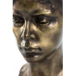 Konstanty Laszczka, Smutna, brąz, 41 x 22 x 23 cm, 1905