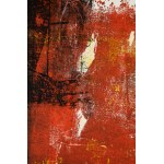 Tomasz Stando, Kompozycja abstrakcyjna, Akryl, papier, 100 x 140 cm, 2022