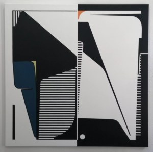 Wojciech Ejsmondt, Uli, Akryl, Płótno, 100 x 100 cm, 2022