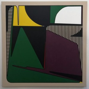 Wojciech Ejsmondt, Uli, Akryl, Płótno, 100 x 100 cm, 2022