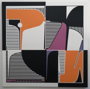Wojciech Ejsmondt, Uli, Akryl, Płótno, 100 x 100 cm, 2022