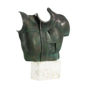 IGOR MITORAJ, brąz, 39 x 36 x 10 cm, HELIOS B 856/1000HC PPRK, 1988