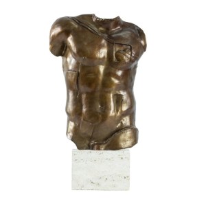 IGOR MITORAJ, brąz, Perseusz, brąz, 38 x 26