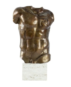 IGOR MITORAJ, brąz, Perseusz, brąz, 38 x 26