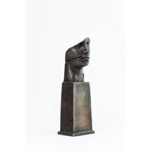 IGOR MITORAJ, brąz, 17 x 5 cm, Tindaro 83 / 900, 1997