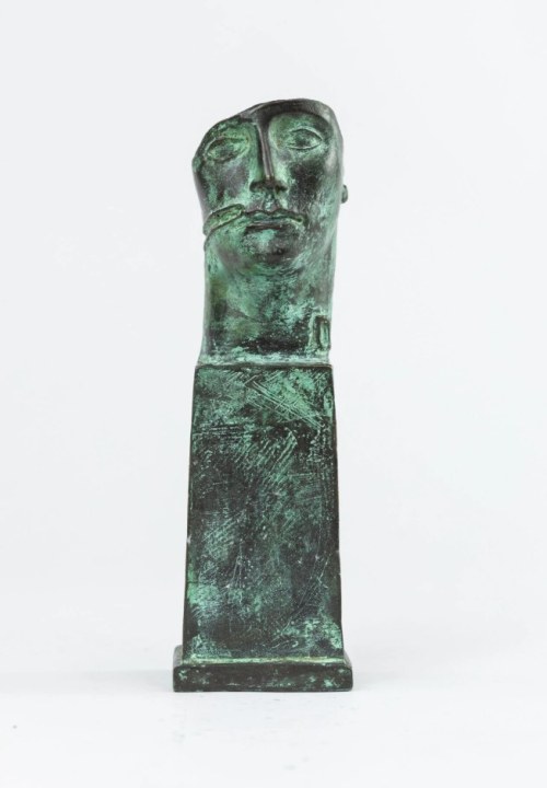 IGOR MITORAJ, brąz 17 x 5 cm ,Tindaro 35 / 900, 1997