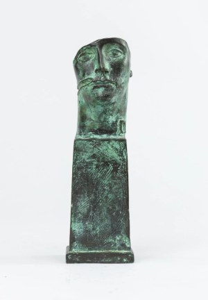 IGOR MITORAJ, brąz 17 x 5 cm ,Tindaro 35 / 900, 1997