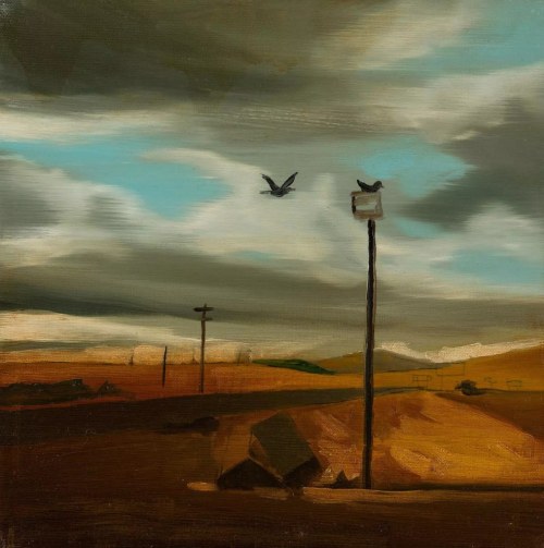 Piotr Szczur, Parking, 30 x 30 cm