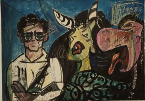 Bogusław Szwacz, Spotkanie z krytykiem, 1955
