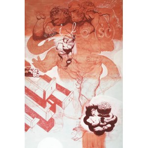 Tomasz Bieniek, Miłość, 100 x 140 cm