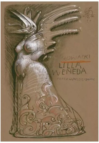 Franciszek Starowieyski, Pradziadkowie zegara, Technika własna, 20 x 20 cm