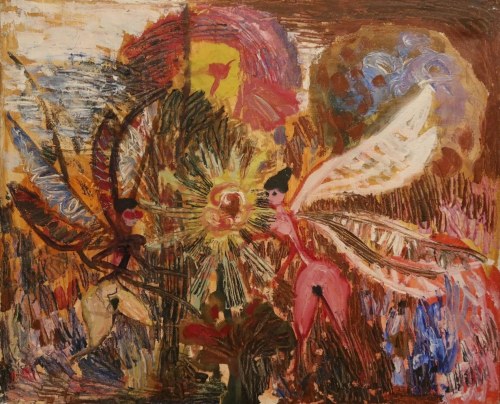 Zdzisław Adamski, Bez Tytułu, Olej, płotno, 1965