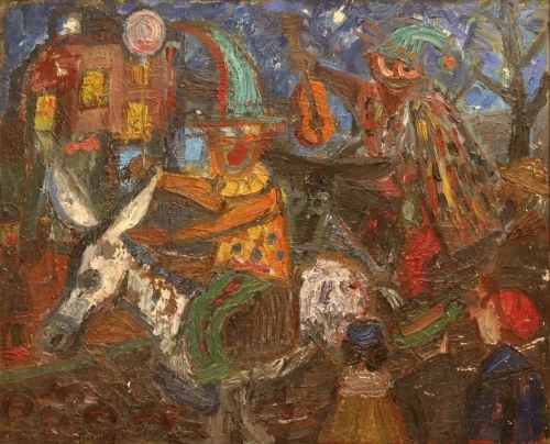 Zdzisław Adamski, Bez tytułu, Olej, płótno, 1965