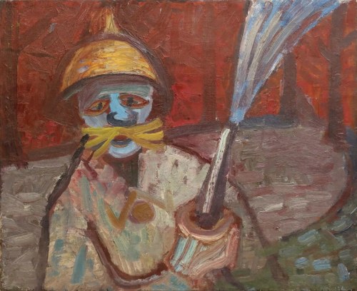 Zdzisław Adamski, Bez tytułu, Olej, płótno, 1965