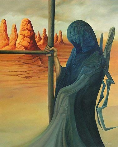 Piotr HORODYŃSKI  81x65cm, Marzyciel II