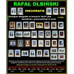 Rafał OLBIŃSKI, inkografia nr 265 I/XX A3 42x30 w ramie 48x38 1490zł, z oryginalnym podpisem Artysty