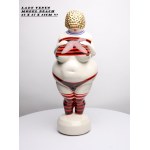 Mariusz Dydo - Żubr XL model Love WB g, Ceramika szkliwiona, malowana naszkliwnie, złocone rogi,