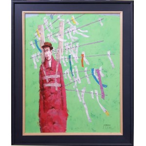 Waldemar J. MARSZAŁEK 92x73cm, z cyklu Huzar