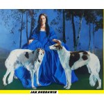 Jan DUBROWIN 46x35cm, Mały ogrodnik