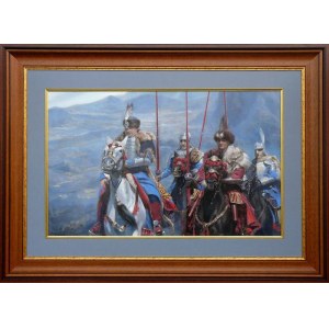 Dariusz KALETA - DARIUSS  51x79cm, Na przełęczy III
