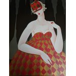 Kinga CHROMY, 33x41cm, Jabłoń