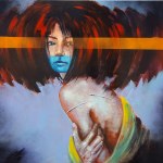 Piotr JAKUBCZAK 100x70cm, Marnotrawny z dworca w Liège
