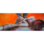Piotr JAKUBCZAK 100x70cm, Marnotrawny z dworca w Liège