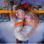 Piotr JAKUBCZAK 100x70cm, Marnotrawny z dworca w Liège