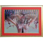 Piotr JAKUBCZAK 100x70cm, Marnotrawny z dworca w Liège