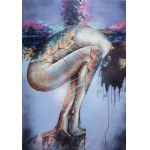Piotr JAKUBCZAK 100x70cm, Marnotrawny z dworca w Liège