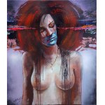 Piotr JAKUBCZAK 100x70cm, Marnotrawny z dworca w Liège