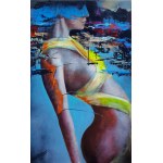 Piotr JAKUBCZAK 100x70cm, Marnotrawny z dworca w Liège