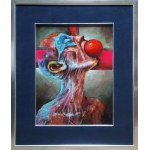 Piotr JAKUBCZAK dyptyk 2x70x50, 70x100cm, Żółtokropek i Niebieska, dyptyk