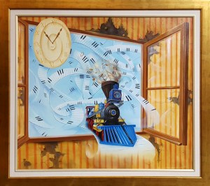 Dariusz ŚLUSARSKI  80x90cm, Koncert w Nowym Świecie