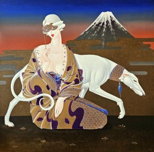 Urszula TEKIELI  100x100cm, Vesper