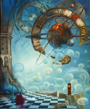 Jarosław JAŚNIKOWSKI  60x50cm, Fluktuator nadkwantowy