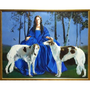 Jan DUBROWIN  80x100cm, Straż przyboczna