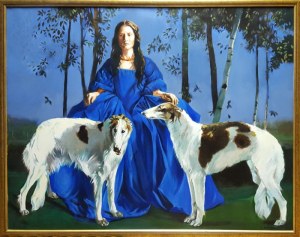 Jan DUBROWIN  80x100cm, Straż przyboczna