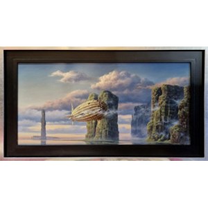 Maksymilian NOVAK-ZEMPLIŃSKI  50x100cm, Perdidit in insula virdi