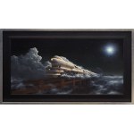 Maksymilian NOVAK-ZEMPLIŃSKI  50x100cm, Perdidit in insula virdi
